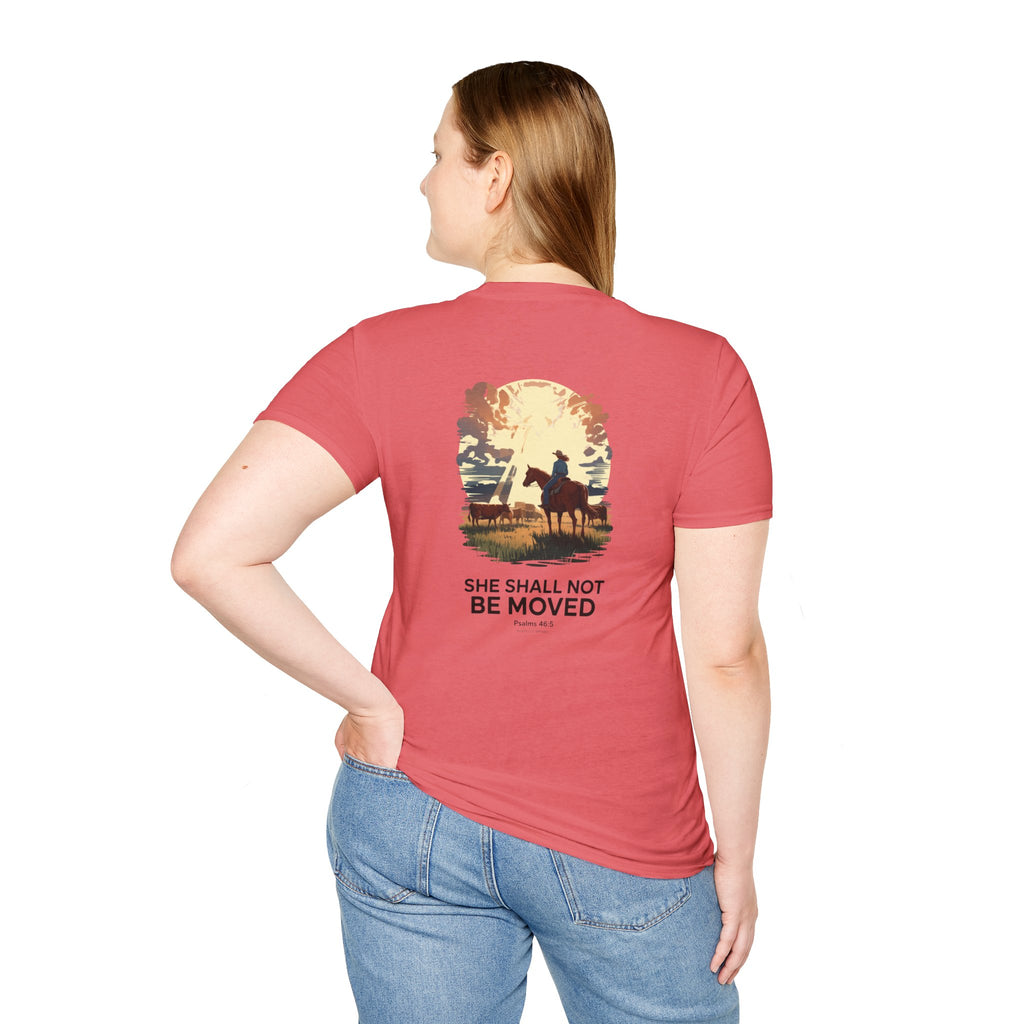 She Shall Not Be Moved Tee