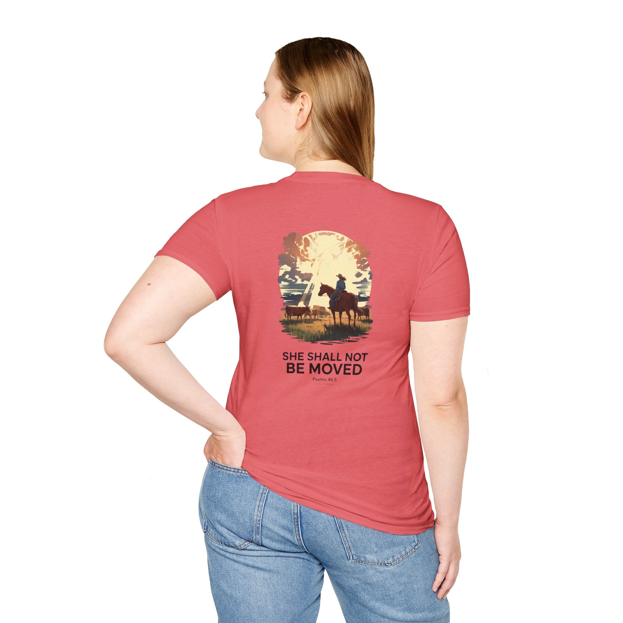 She Shall Not Be Moved Tee