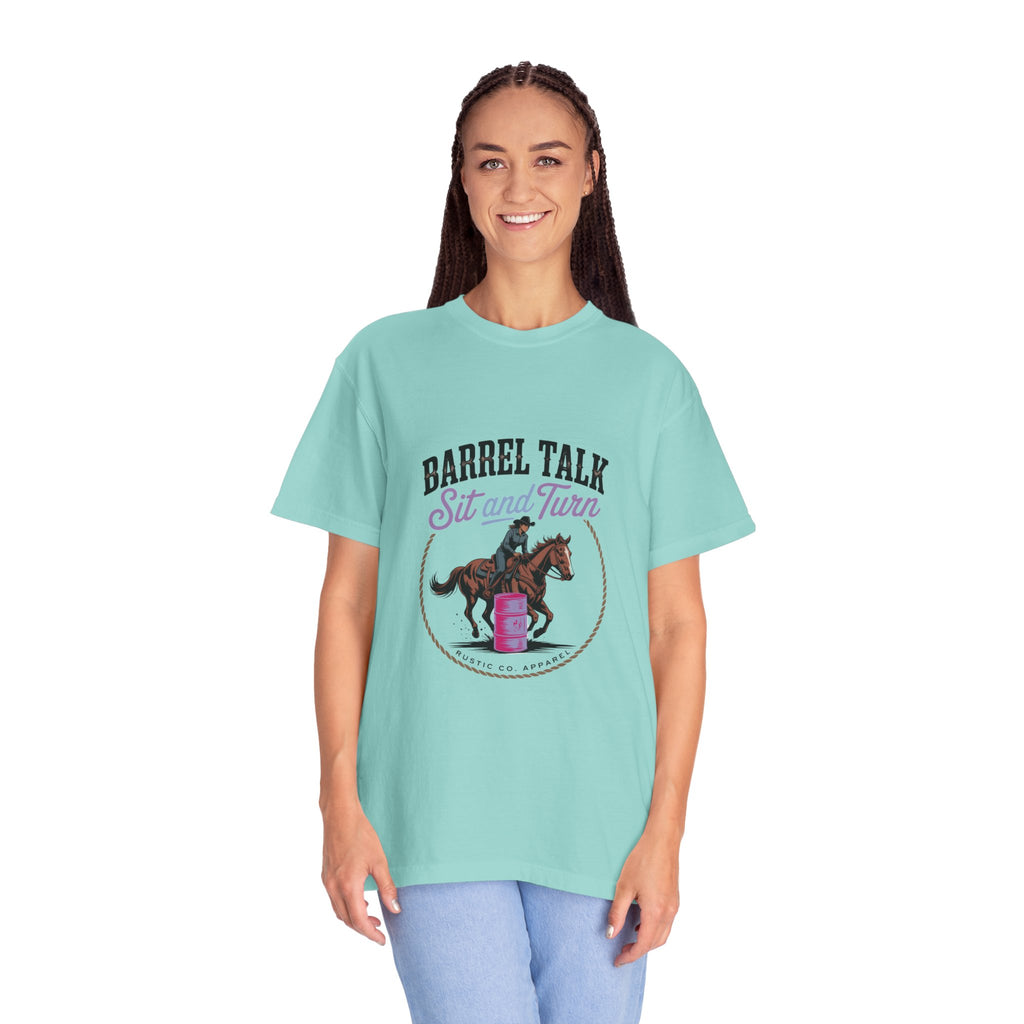 Barrel Talk ‘Sit and Turn’ Barrel Racing T-Shirt
