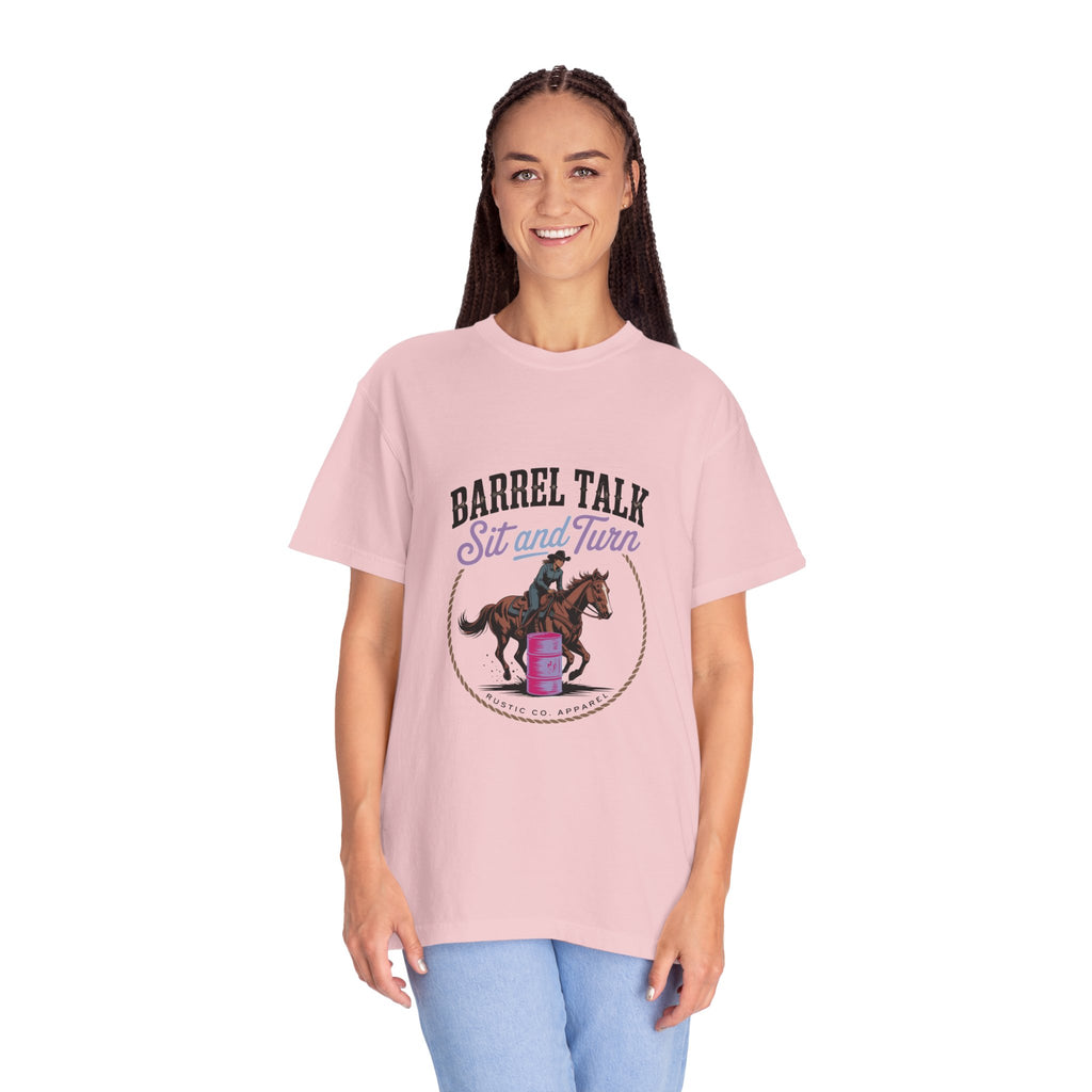 Barrel Talk ‘Sit and Turn’ Barrel Racing T-Shirt