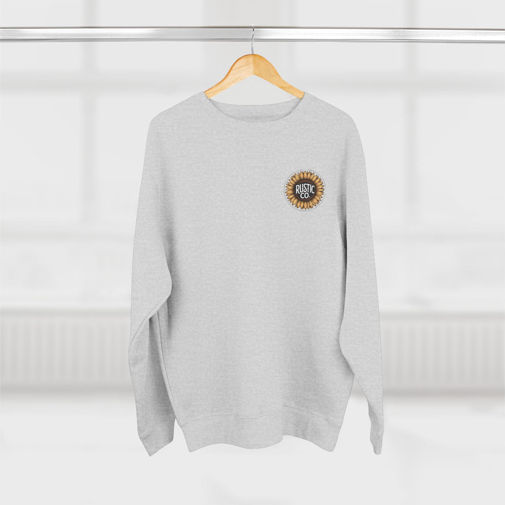 He plants. She plants. God gives the increase Crewneck