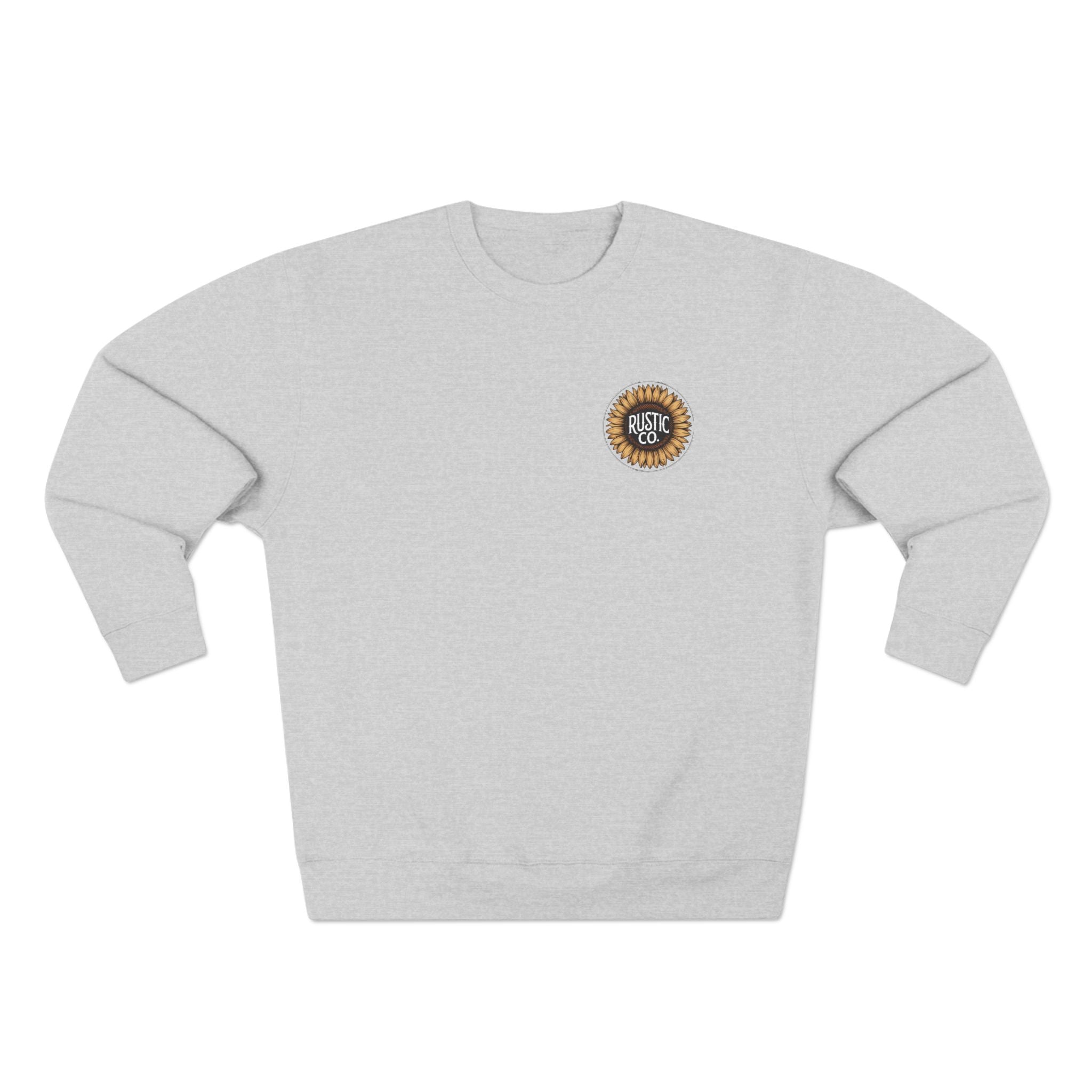 He plants. She plants. God gives the increase Crewneck