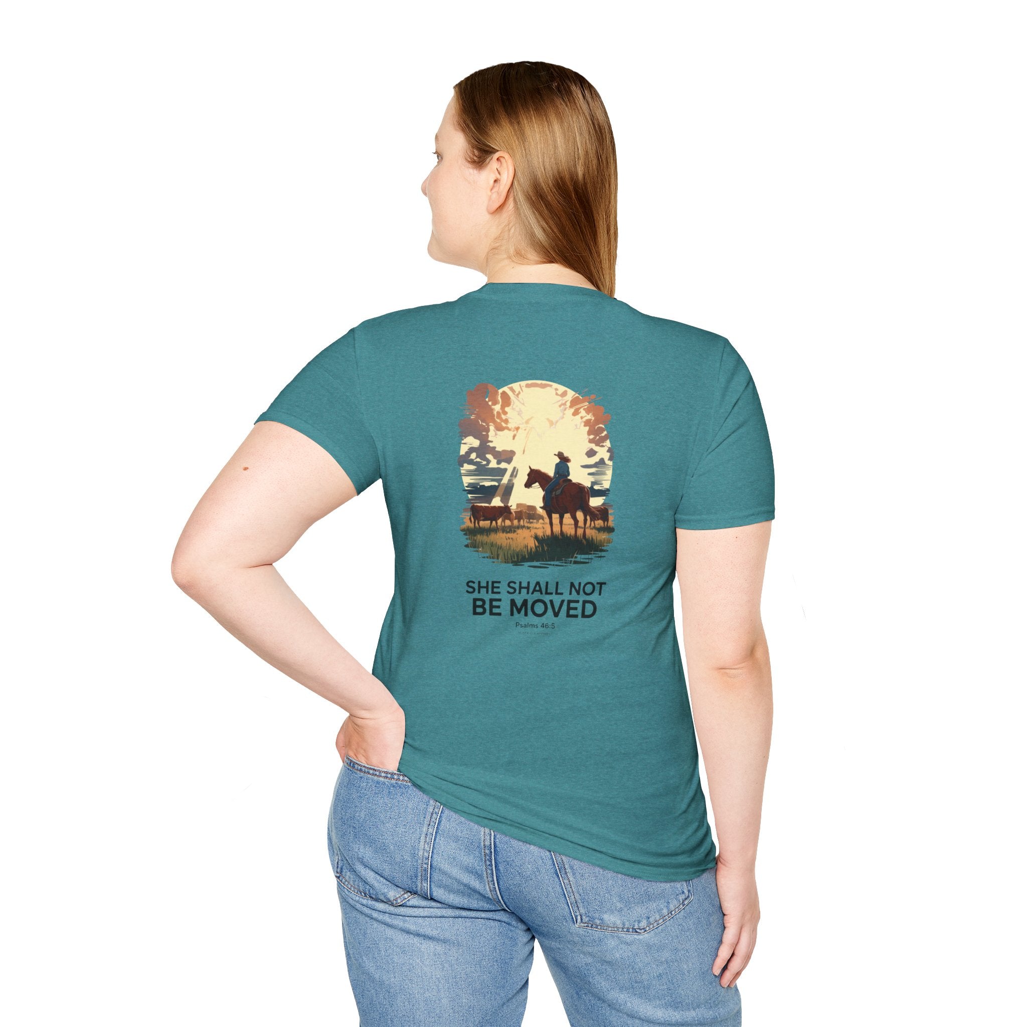 She Shall Not Be Moved Tee